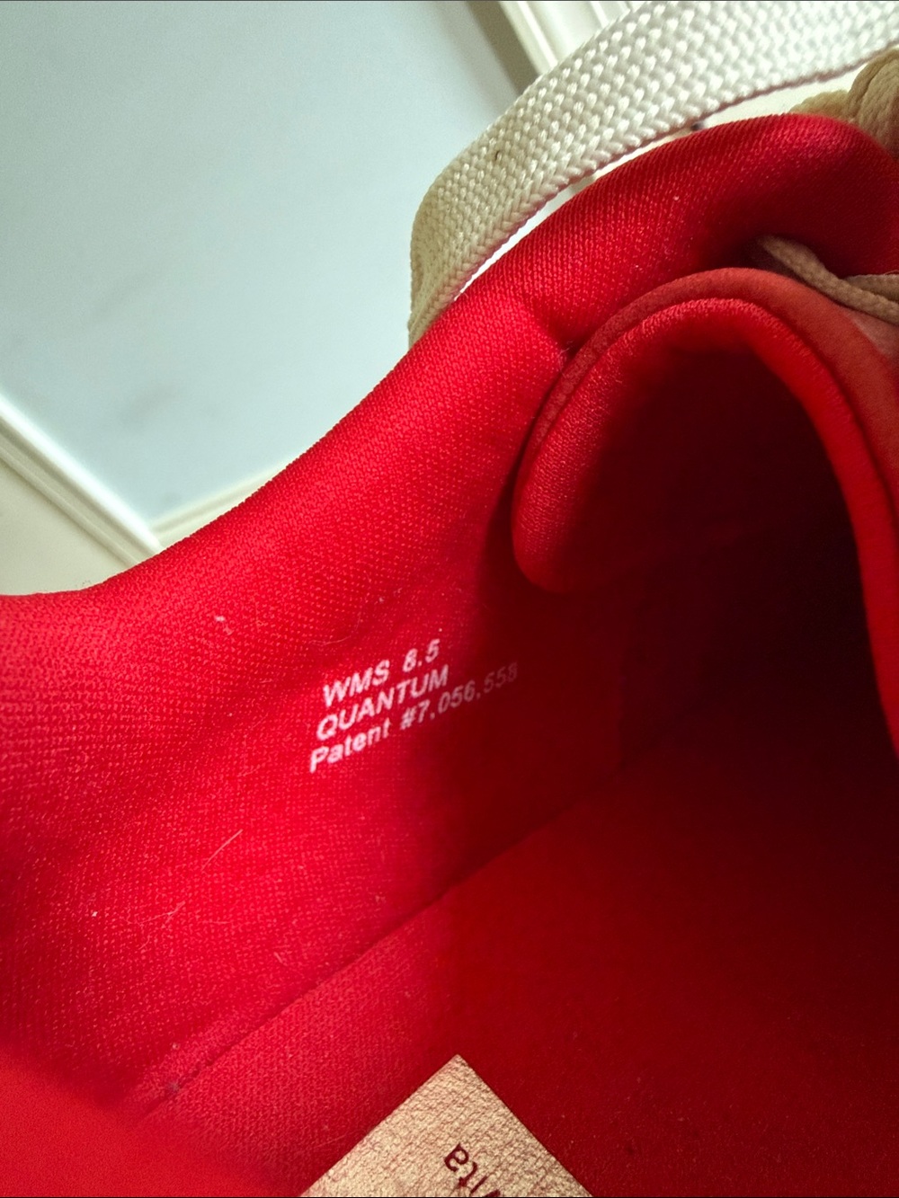 Dolce Vita Red and White Athletic Sneakers - Picture 7 of 7